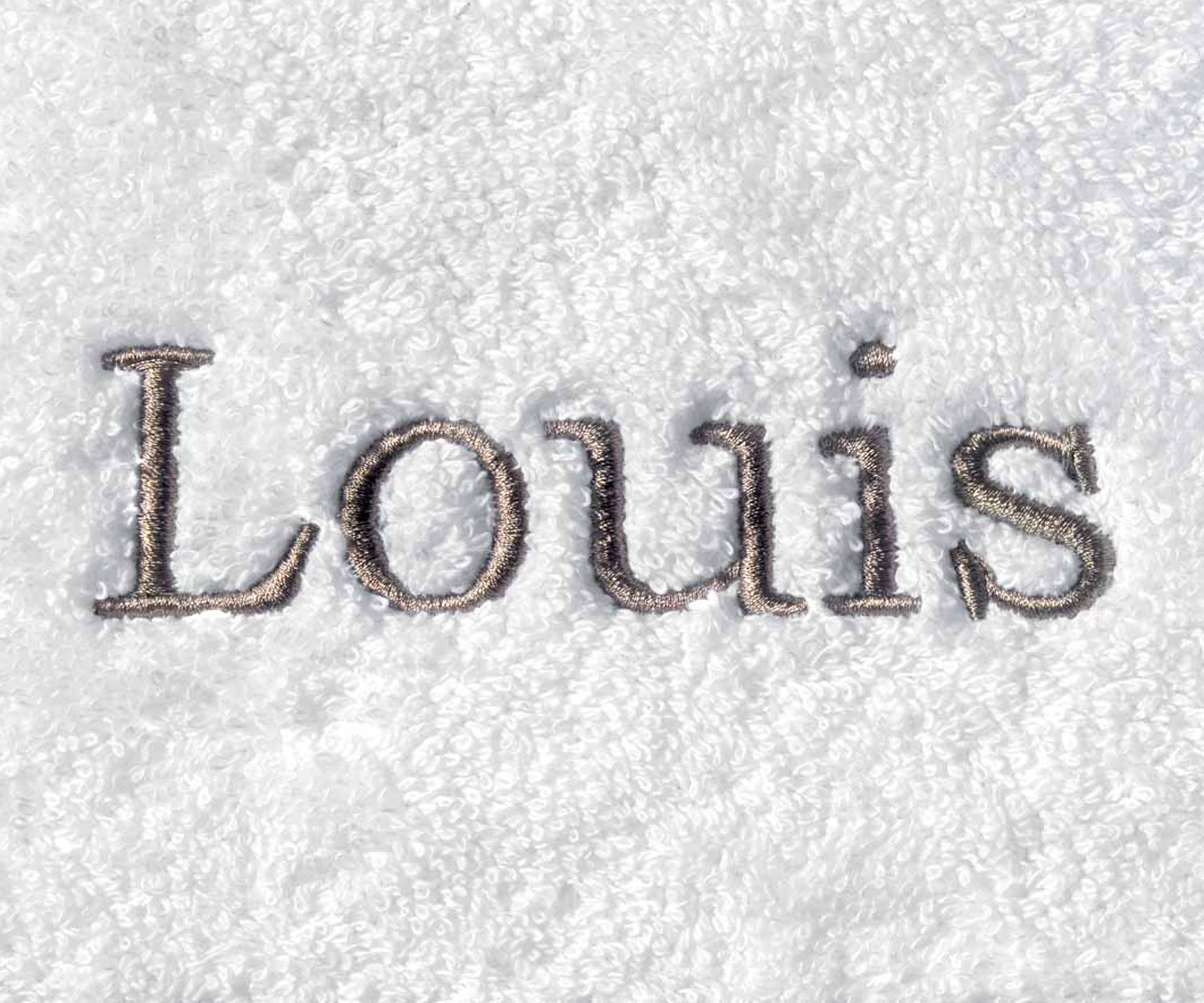 Stickmotiv L - Name (Schrift: Book)