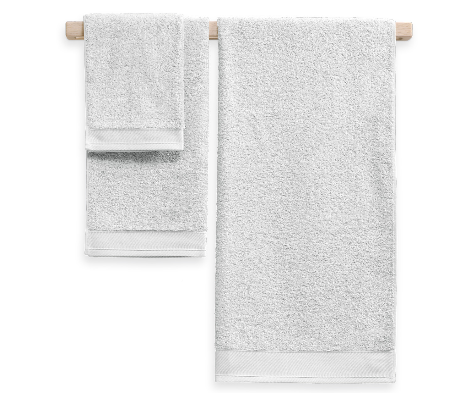 Weseta DOUCEUR Handtuch 14 silber