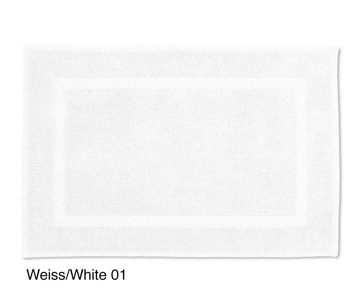 Rhomtuft PEARL weiss 01