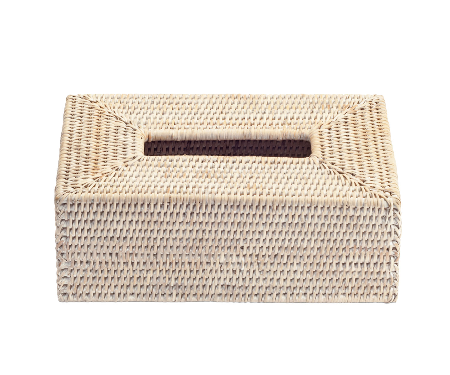 DECOR WALTHER Papiertuchbox in Rattan hell