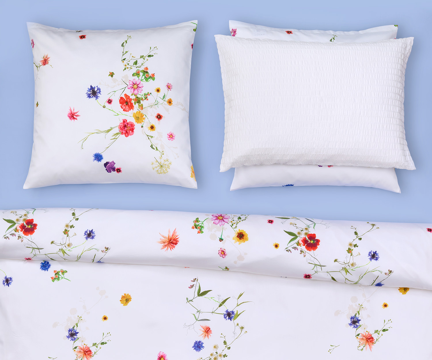 Fischbacher-Bettwaesche-Fleurs-Volantes Fischbacher Bettwäsche FLEURS VOLANTE Satin