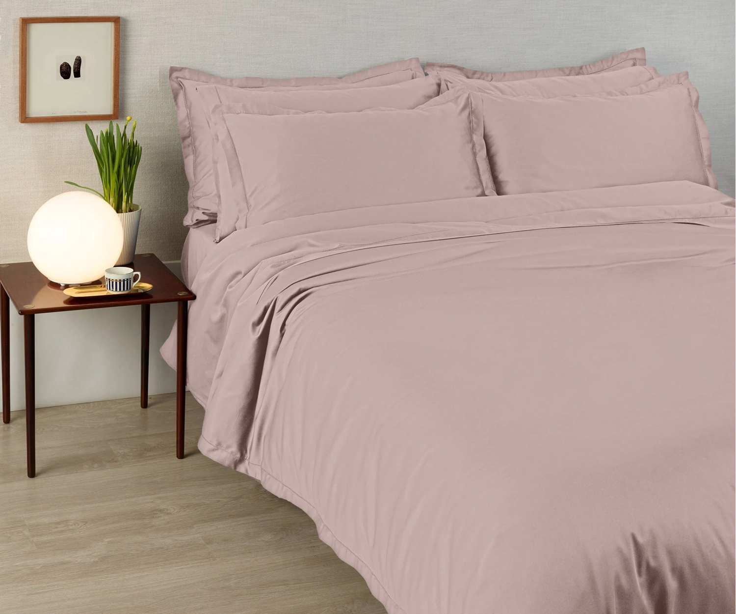 Amalia Bettwäsche SUAVE 430TC col. winter rose