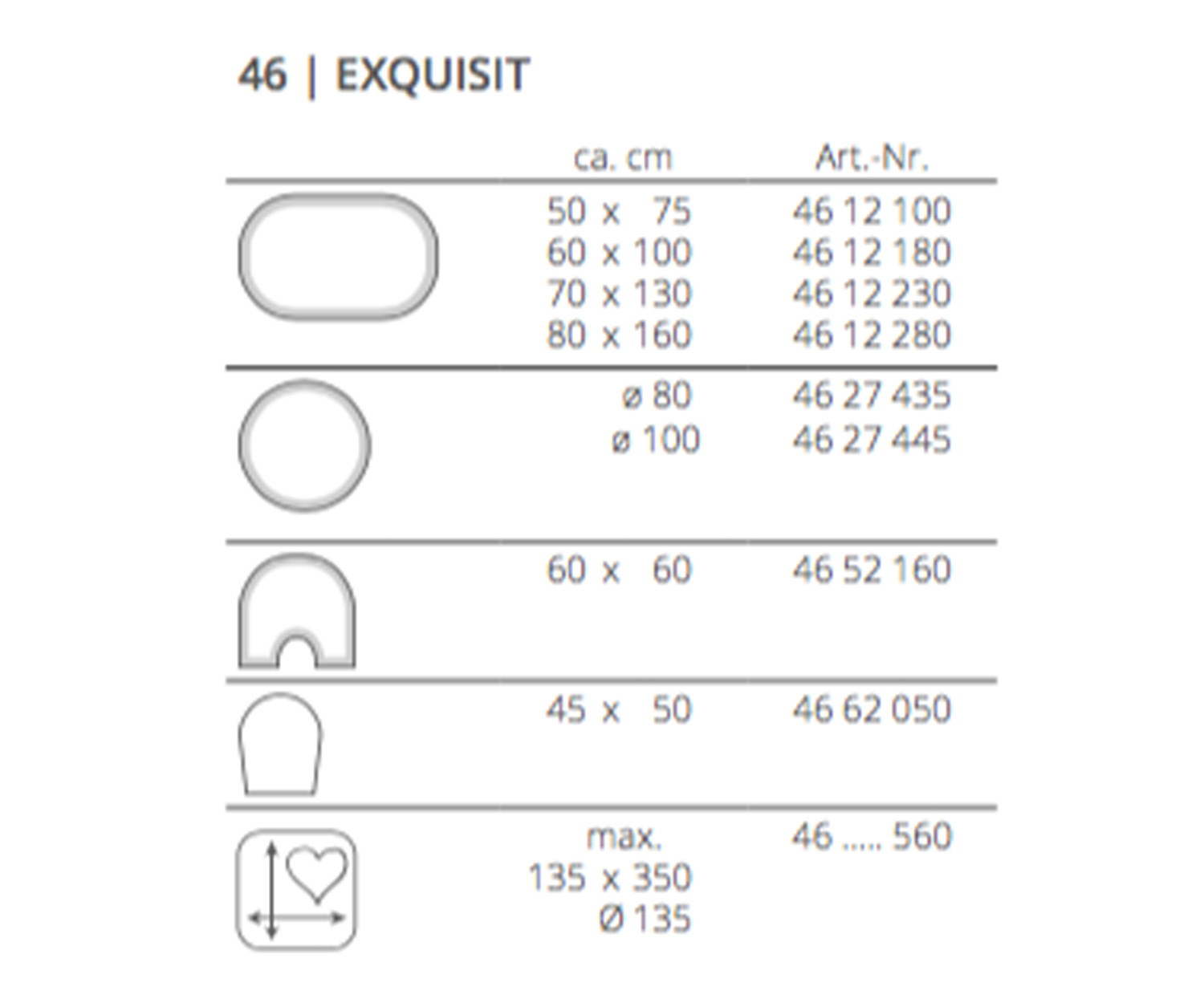 Rhomtuft EXQUISIT Details