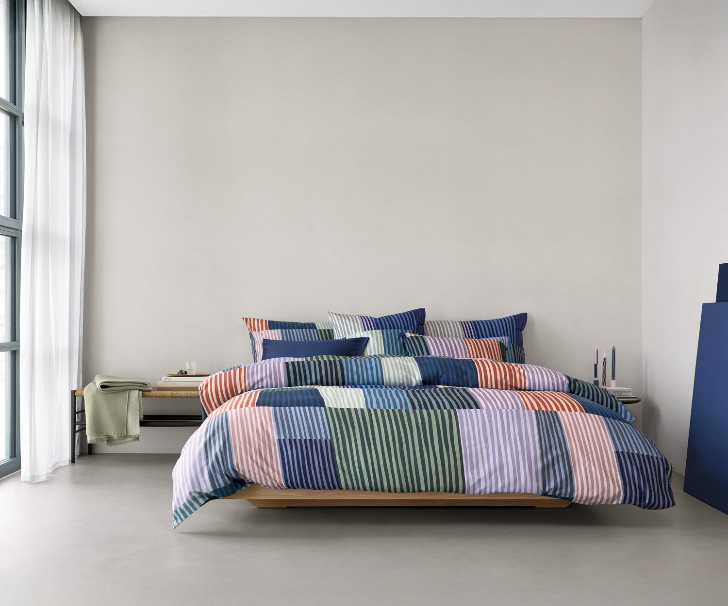 Schlossberg Bettwäsche MELVIN multicolor Satin