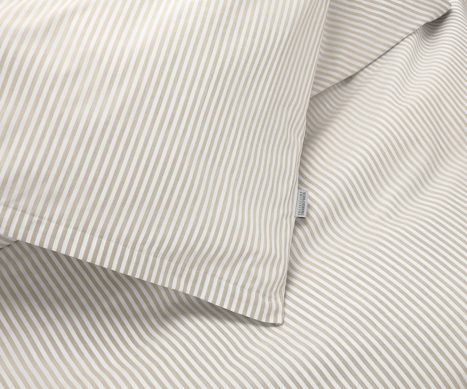 Bari_beige_Detail_Schlossberg-Switzerland Schlossberg BARI beige Bettwäsche Satin