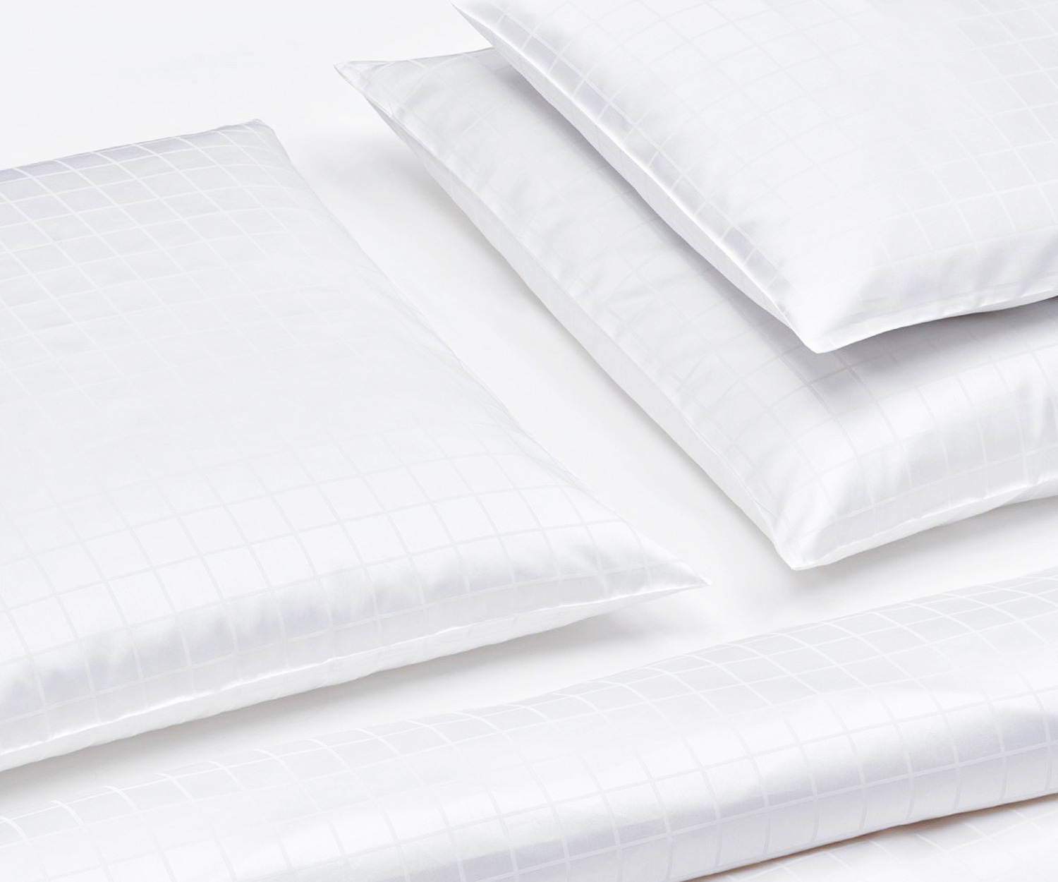 Fischbacher_Bettwaesche_TimesSquare_white-010 Fischbacher Bettwäsche TIMES SQUARE Satin weiß