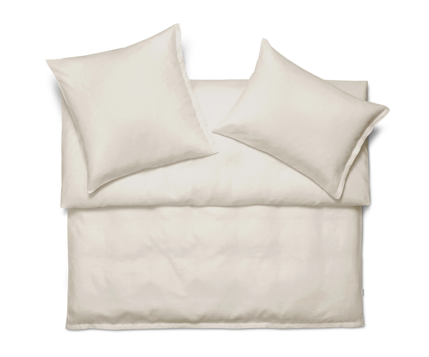 Schlossberg Bettwäsche MIRA BEIGE - Leinen