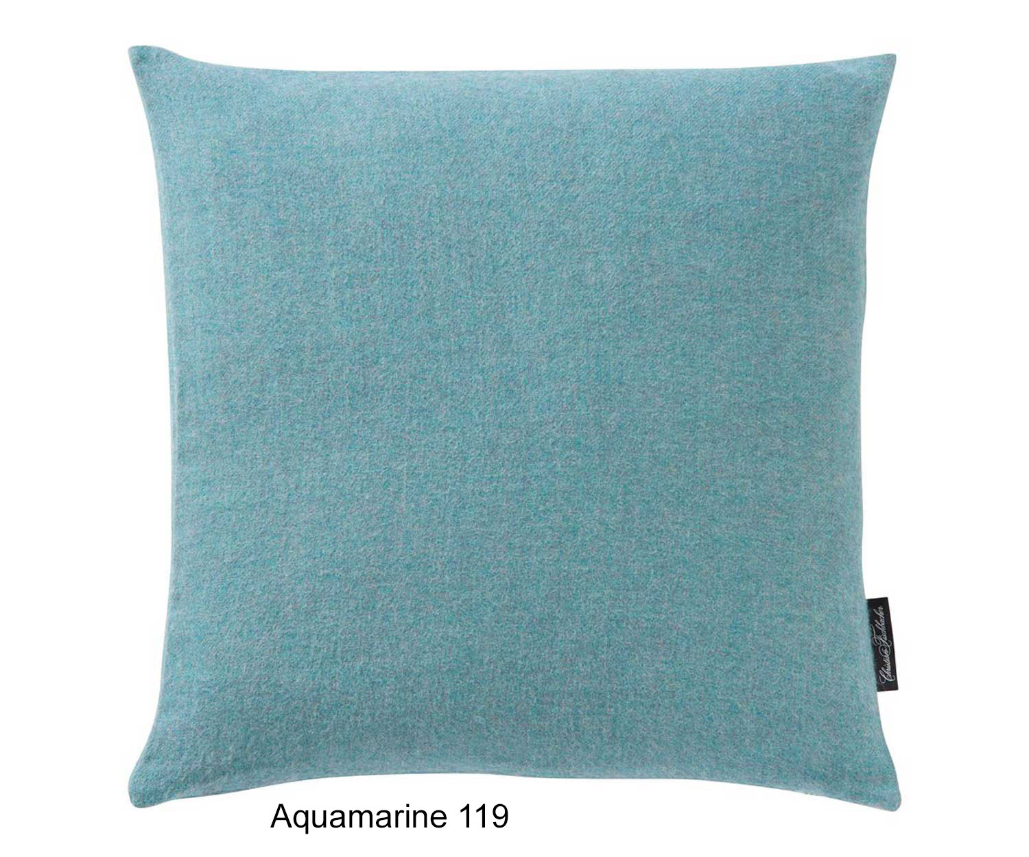 Fischbacher PURO Kissenbezug - Alpaka col. 119 aquamarine
