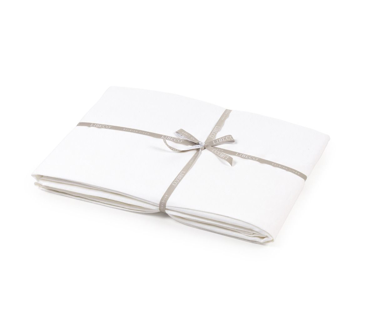 Libeco MADISON Spannlaken col. white