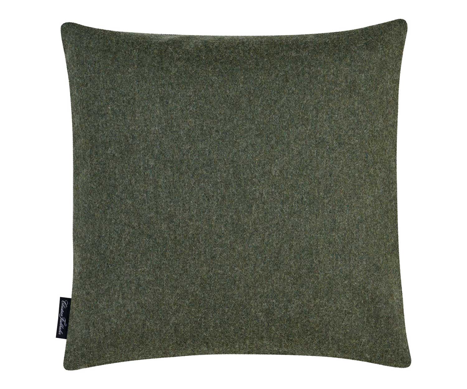 Fischbacher_Kissen_Benu_Check_gruen_804_hinten Fischbacher Kissen BENU CHECK col. 804 Rückseite