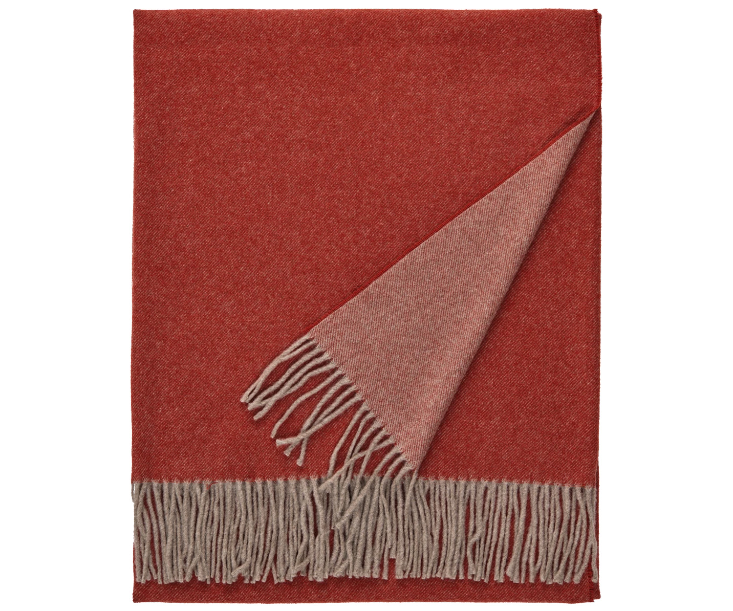 Fischbacher Kaschmirplaid ASPEN col. 202 lobster