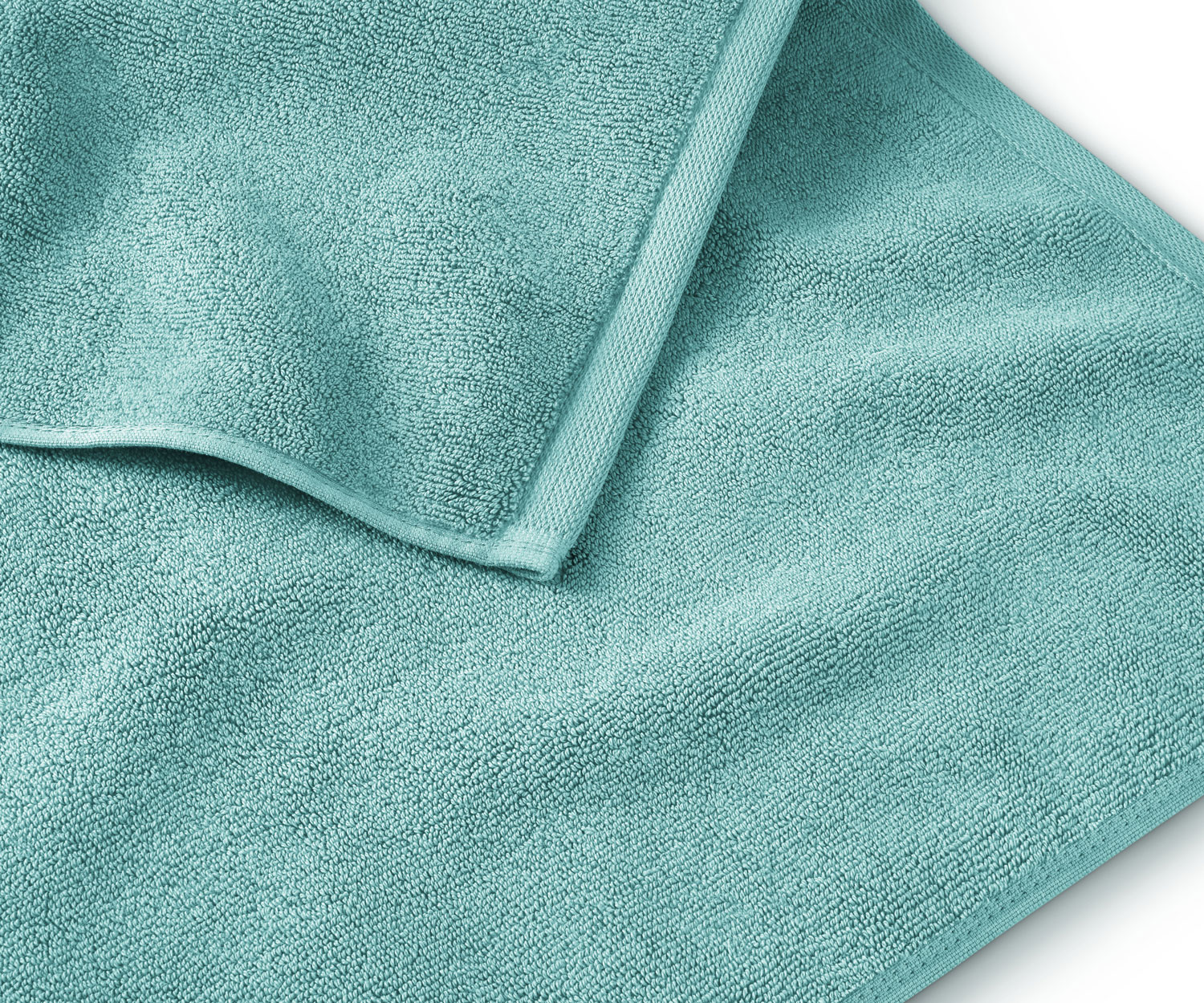 Schlossberg Duschvorleger COSHMERE GOTS col. turquoise