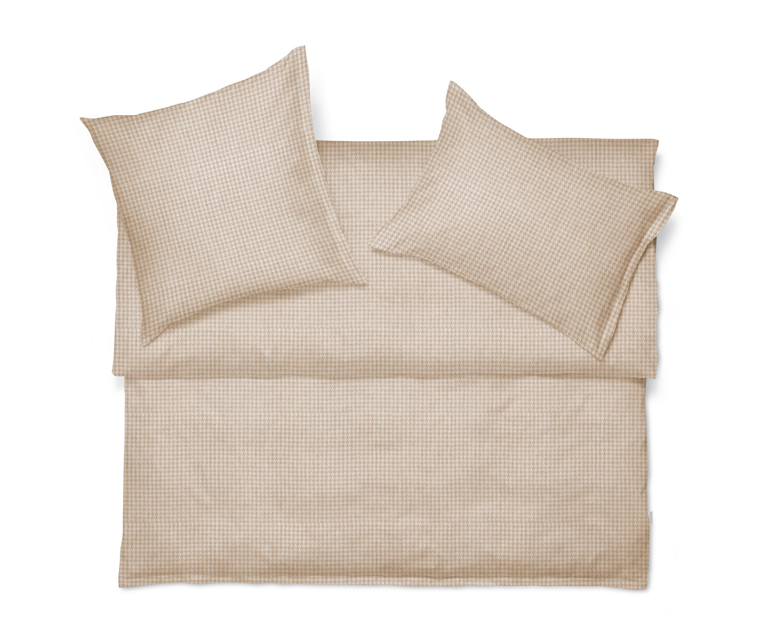 Schlossberg THEO BEIGE Bettwäsche - Flanell