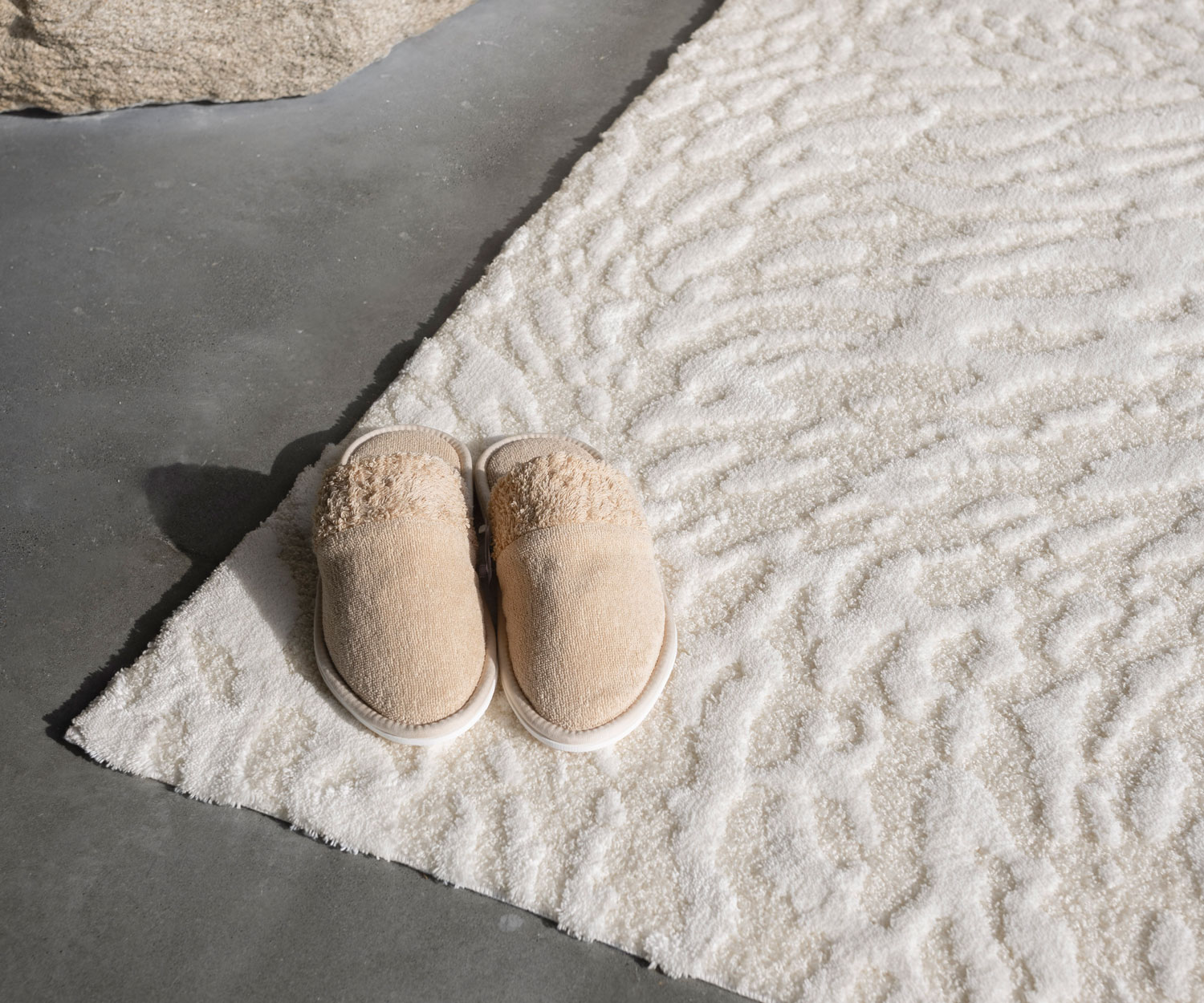 Abyss FLOW Badteppich col. 103 ivory