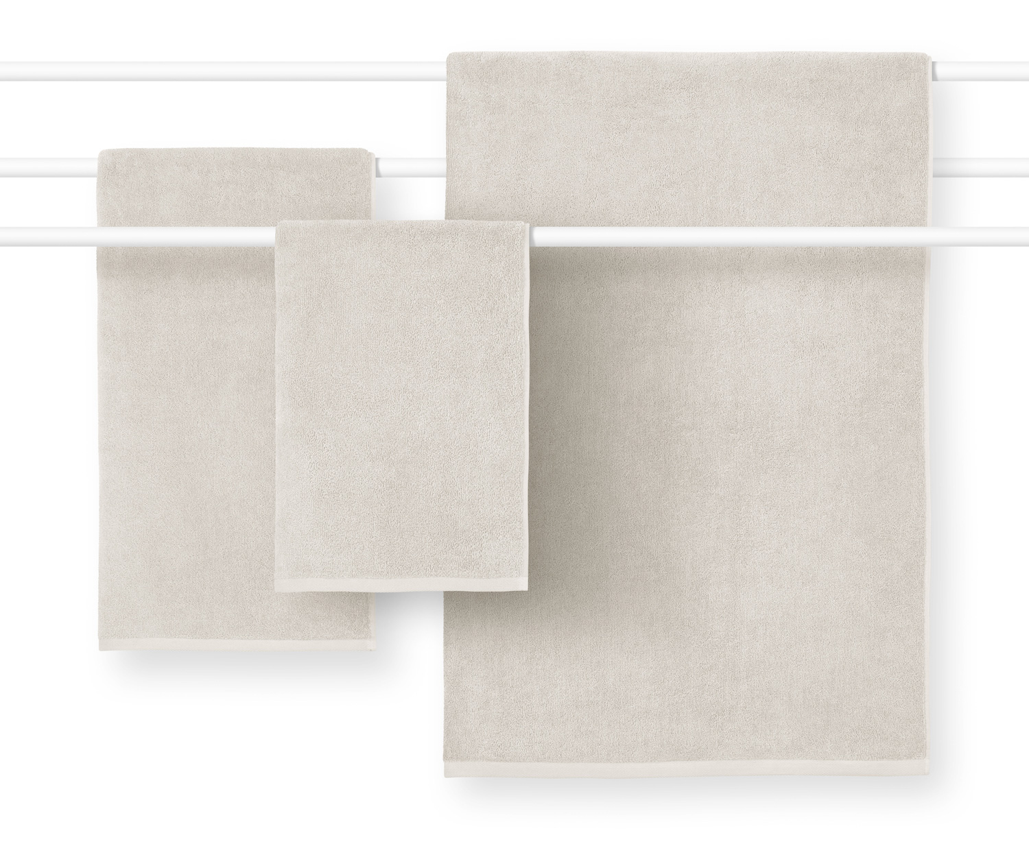 Schlossberg Handtücher COSHMERE GOTS col. gris Schlossberg Handtücher COSHMERE GOTS col. gris