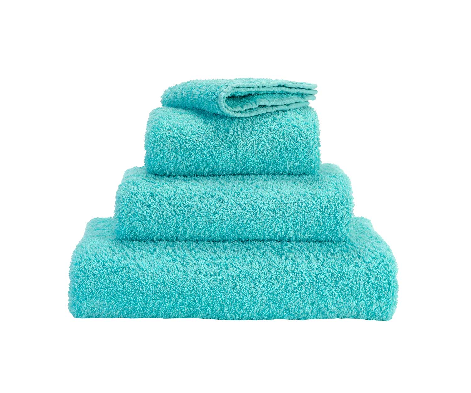 Abyss SUPER PILE Handtuch col. 370 turquoise