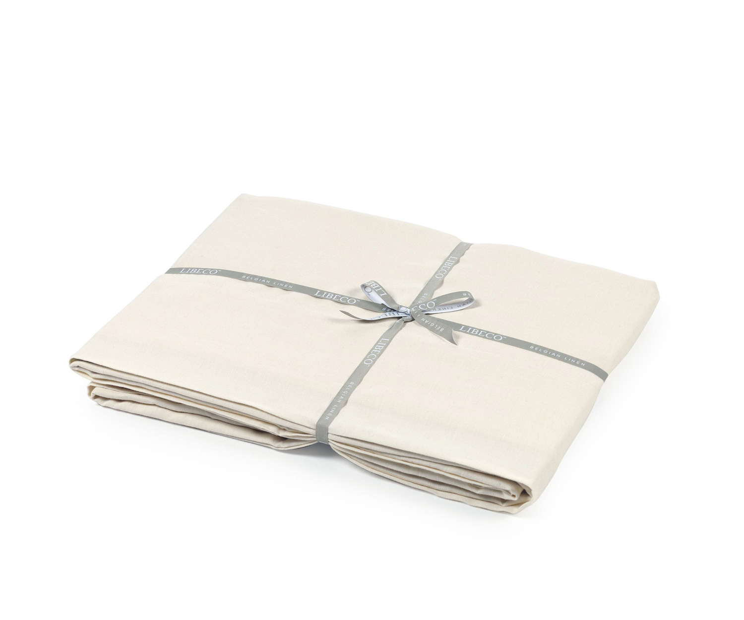 Libeco-Spannlaken-Madison_white_sand Libeco MADISON Spannlaken col. white sand