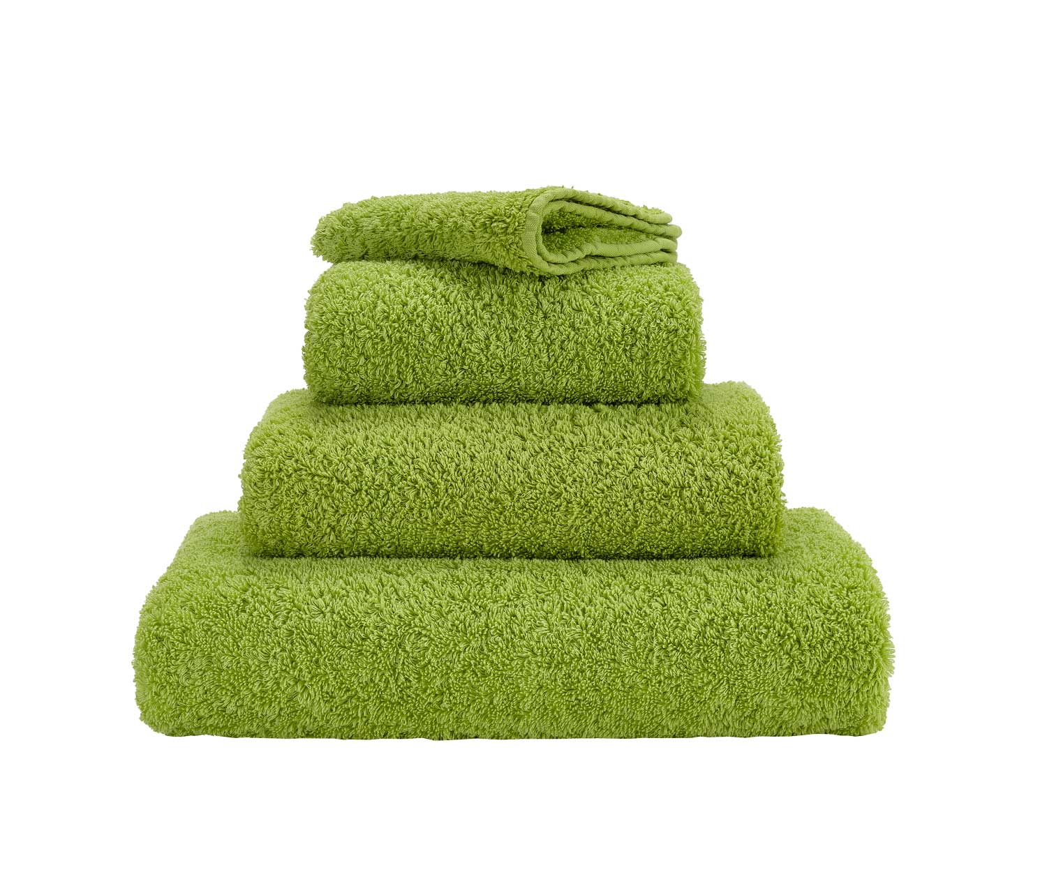 Abyss SUPER PILE Handtuch col. 165 apple green