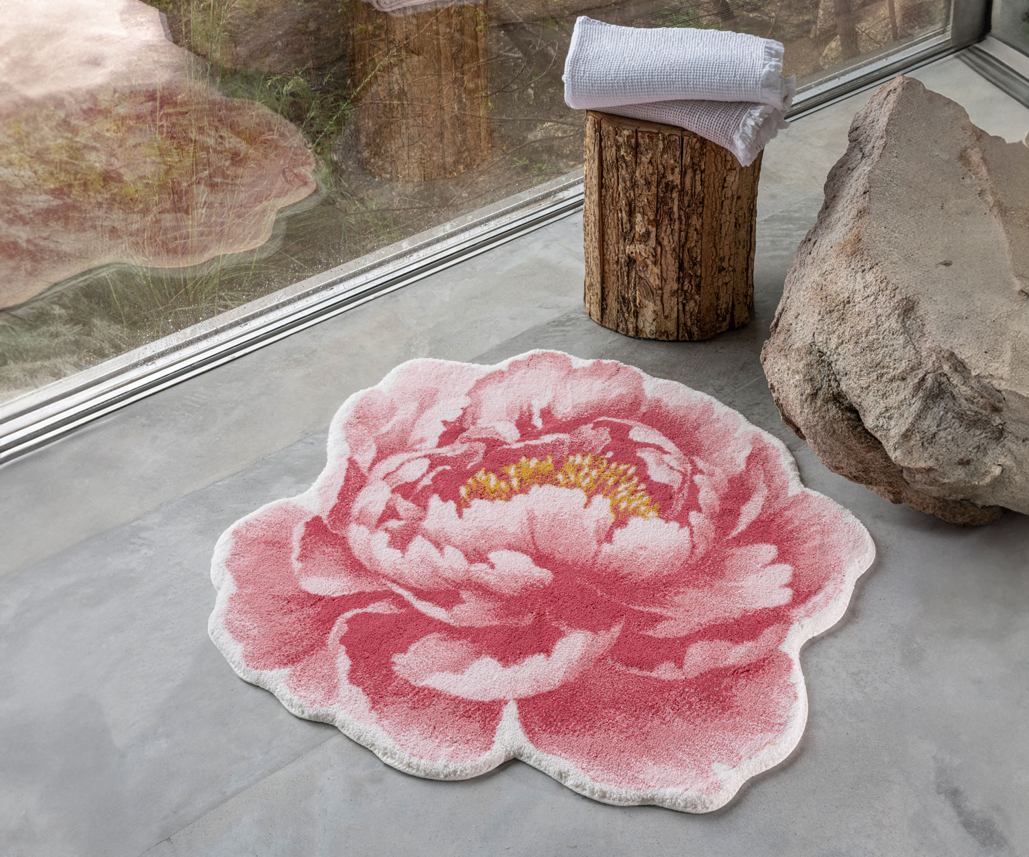 Abyss PIVOINE Badteppich