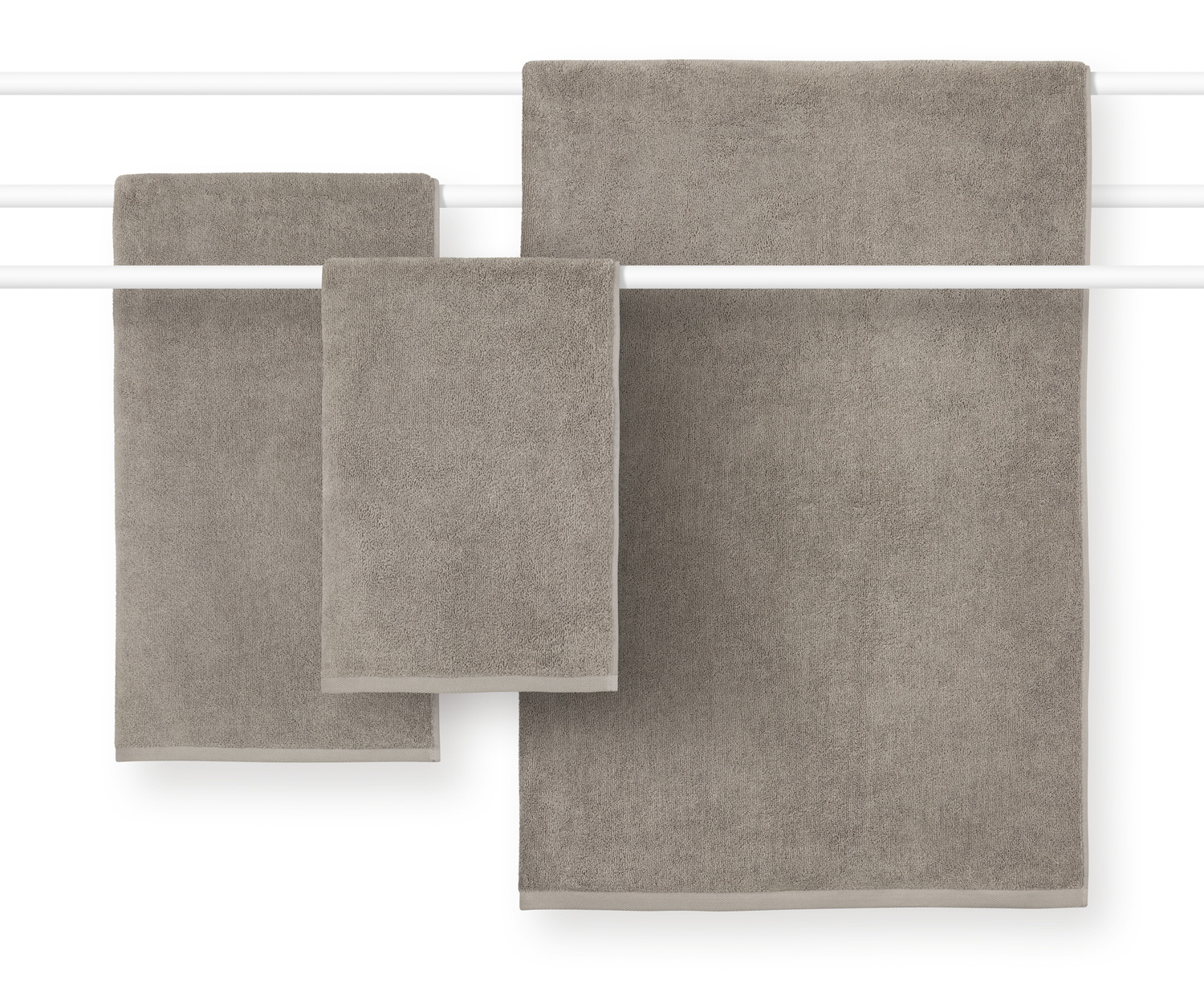 Schlossberg Handtücher COSHMERE GOTS col. souris Schlossberg Handtücher COSHMERE GOTS col. souris