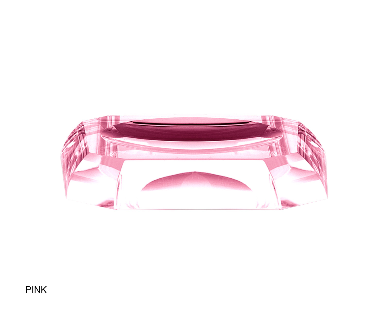 Decor Walther KRISTALL Seifenschale Pink