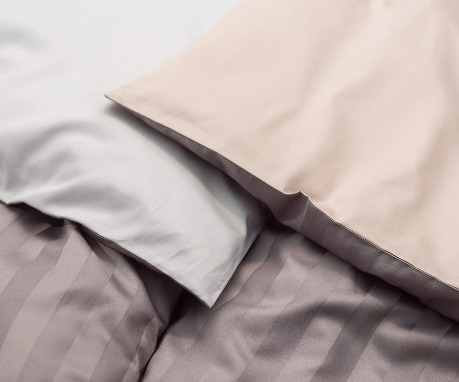 Graser BLOCKSTREIFEN Wendebettwäsche - Satin