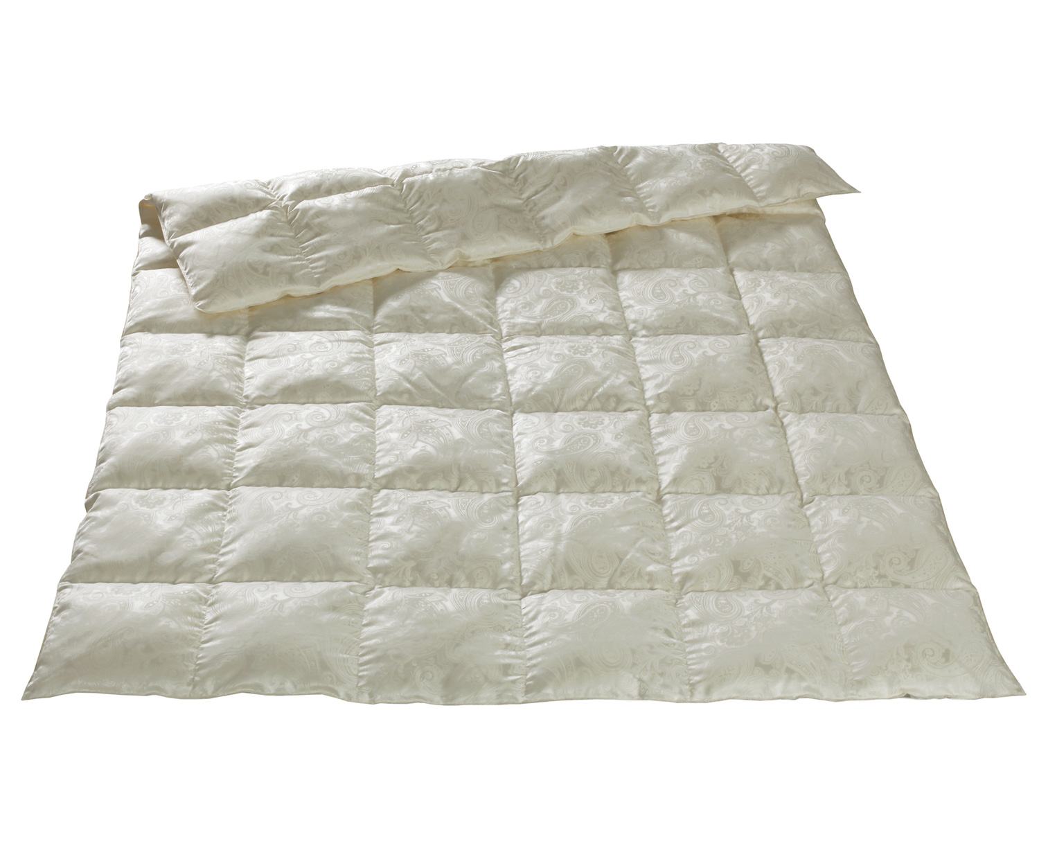 Fischbacher KING 8213 Ganzjahres Eiderdaune SEIDE Paisley Index 3