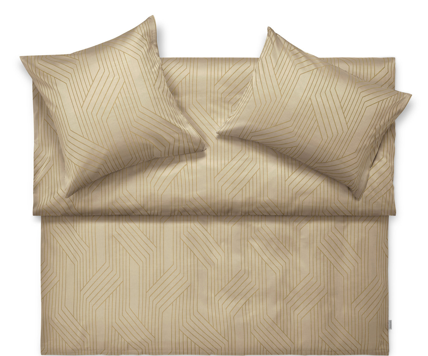 Schlossberg ENNIO col. canne – elegante Jacquard-Bettwäsche aus Baumwolle