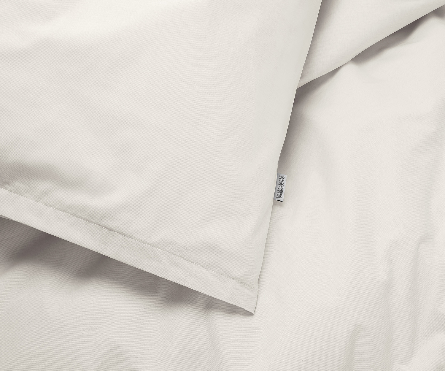 Samos_beige_Schlossberg-Switzerland Schlossberg SAMOS beige Bettwäsche Popeline