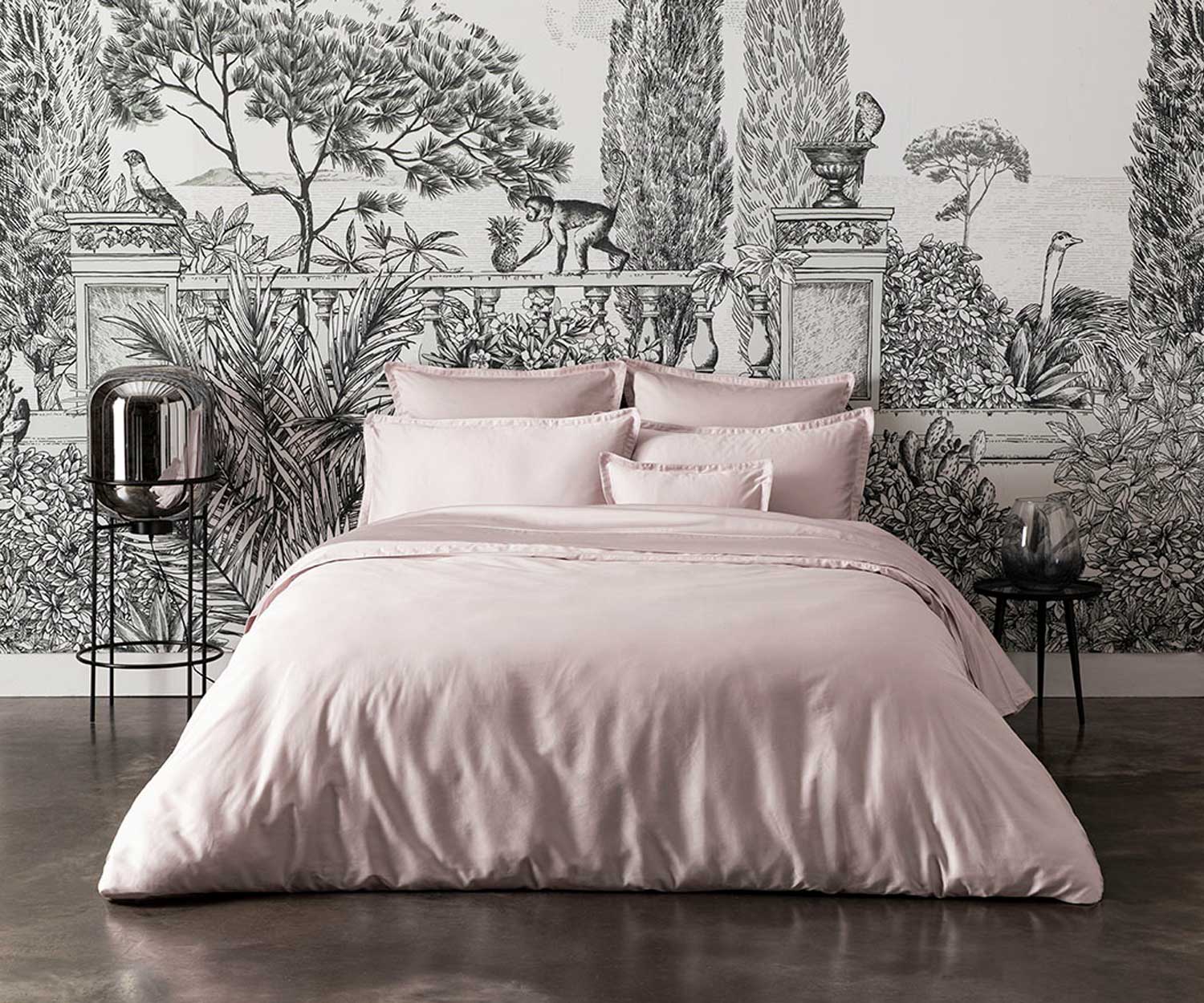 Alexandre Turpault Bettwäsche TEOPHILE PINK DEW