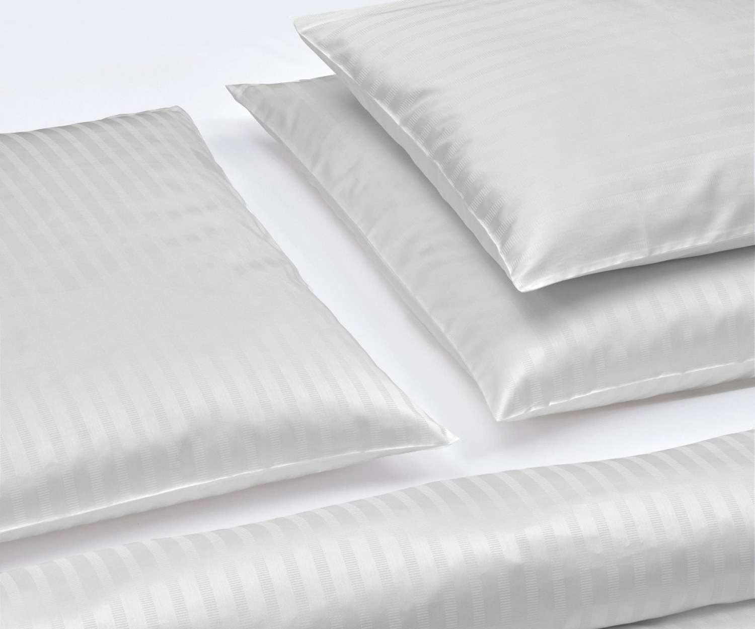Fischbacher Bettwäsche MANHATTAN Satin grau