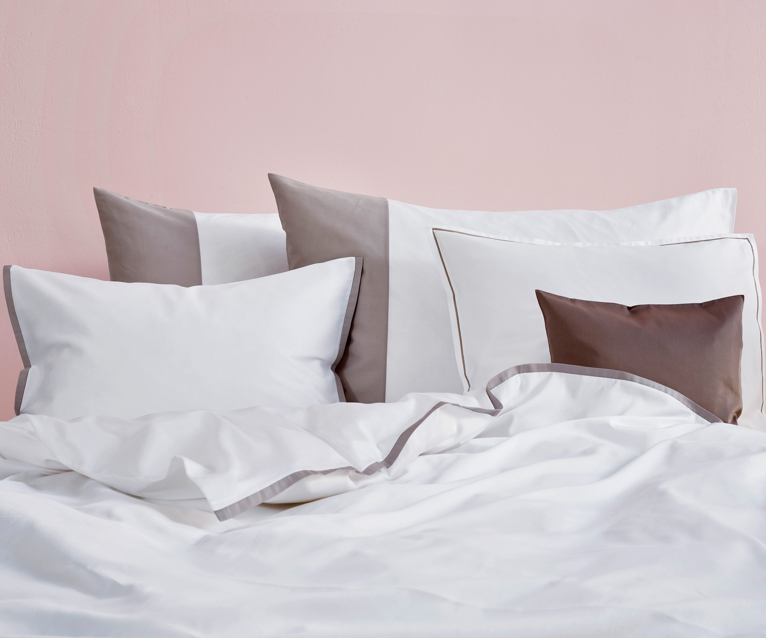 Schlossberg ALLEN EVANS CLARK sable | Bettwäsche - Satin