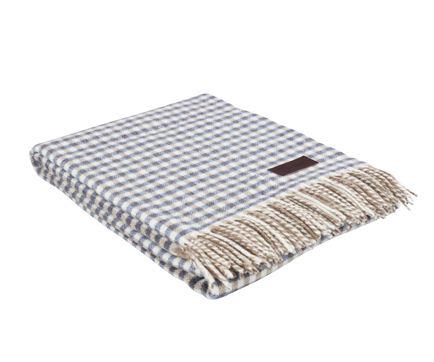 Plaid Maloja blau von Eskimo 