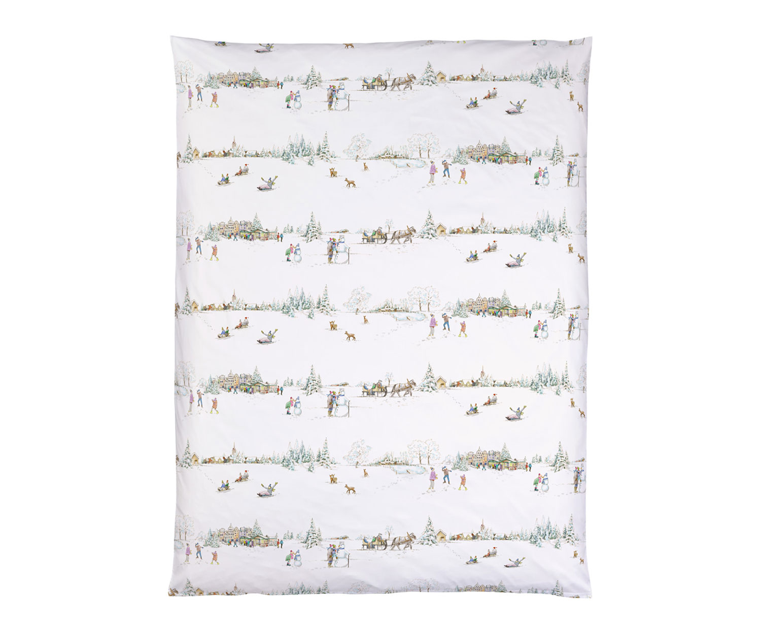 Fischbacher_Deckenbezug_Winterwonderland Fischbacher WINTERWONDERLAND Bettwäsche - Satin