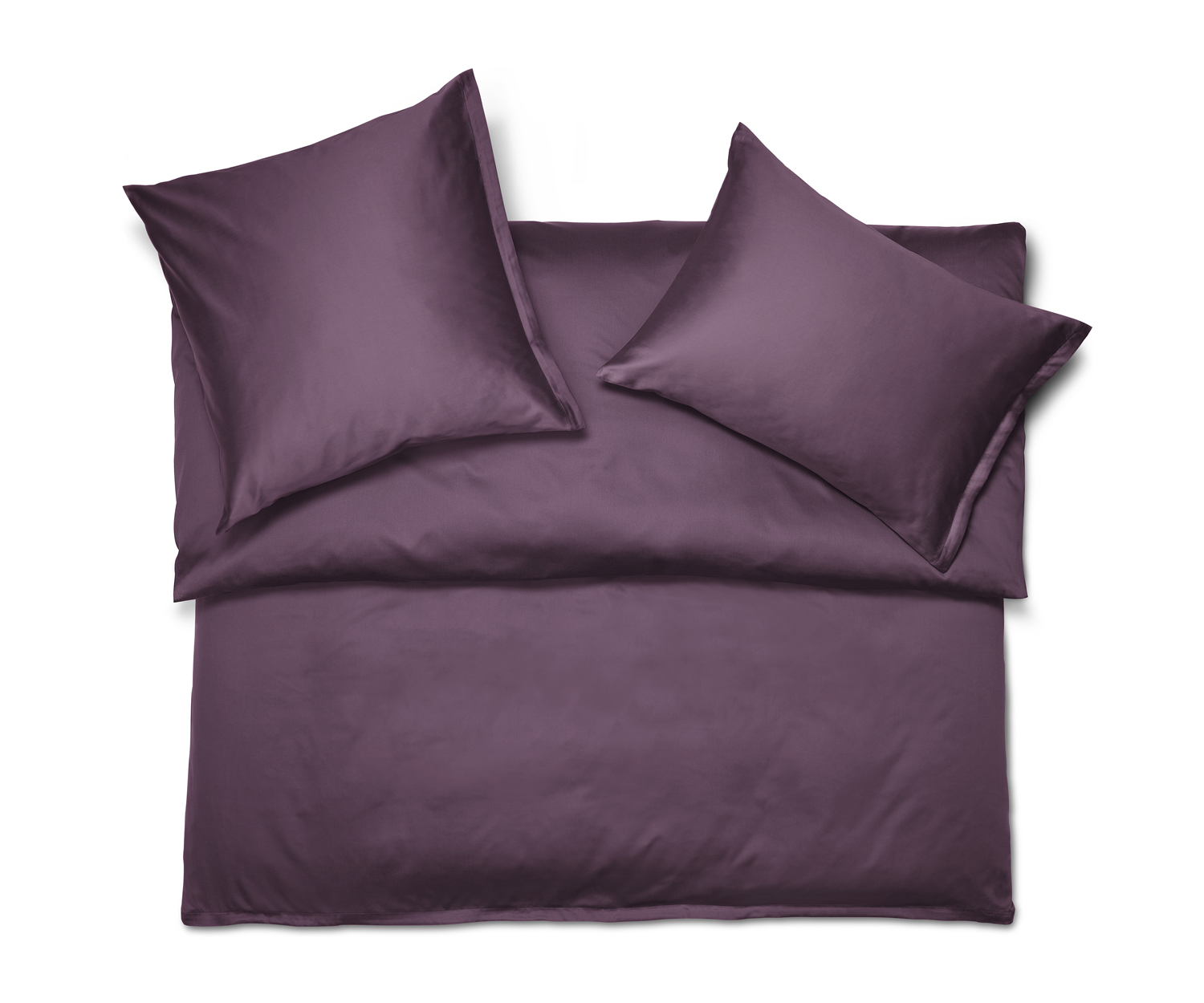 Schlossberg Bettwäsche JERSEY ROYAL col. AUBERGINE