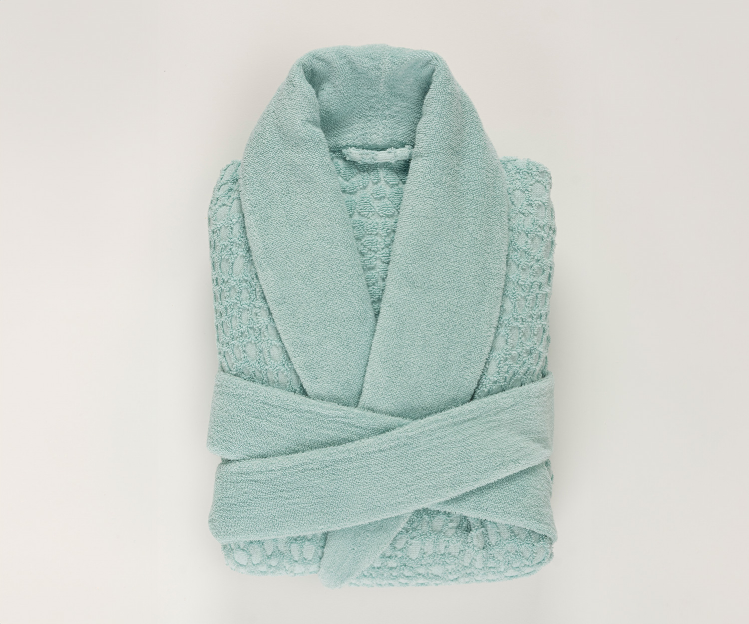 Abyss_LODGE-ROBE-235 Abyss LODGE Bademantel mit Schalkragen col. 235 ice