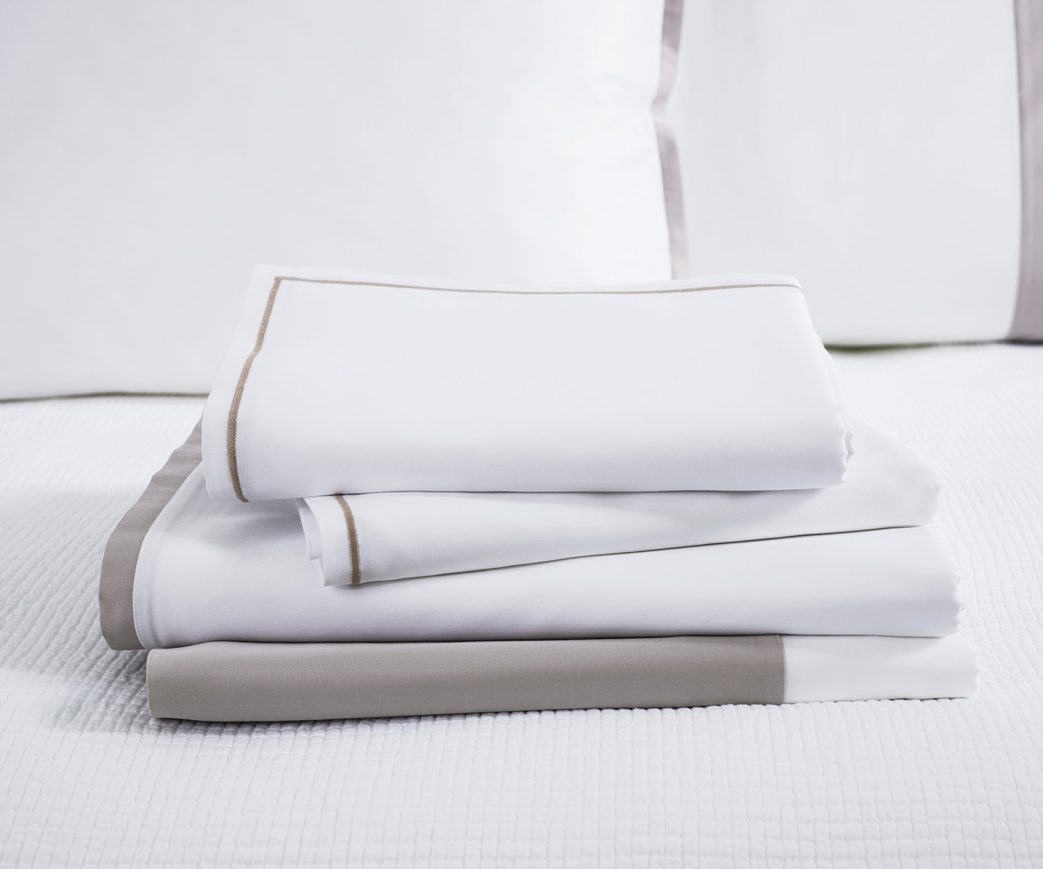 Schlossberg ALLEN EVANS CLARK sable | Bettwäsche - Satin