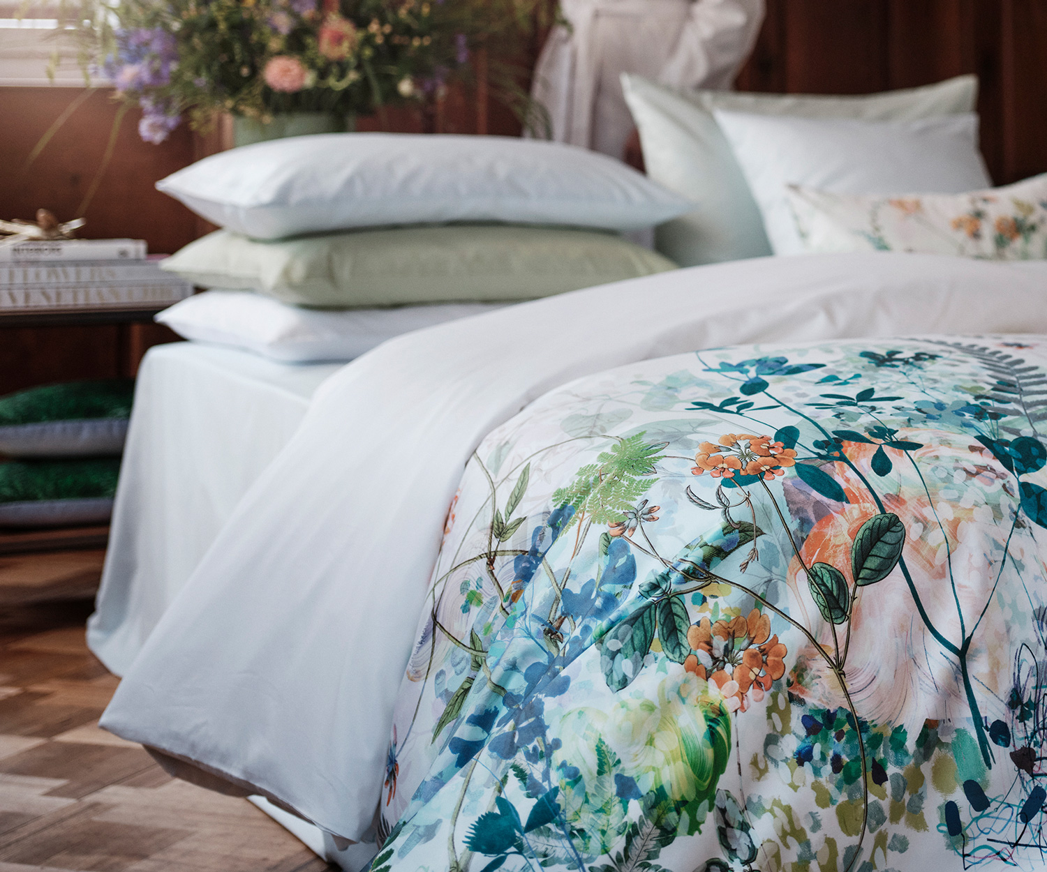 Fischbacher Bettwäsche SPRING BREEZE Satin