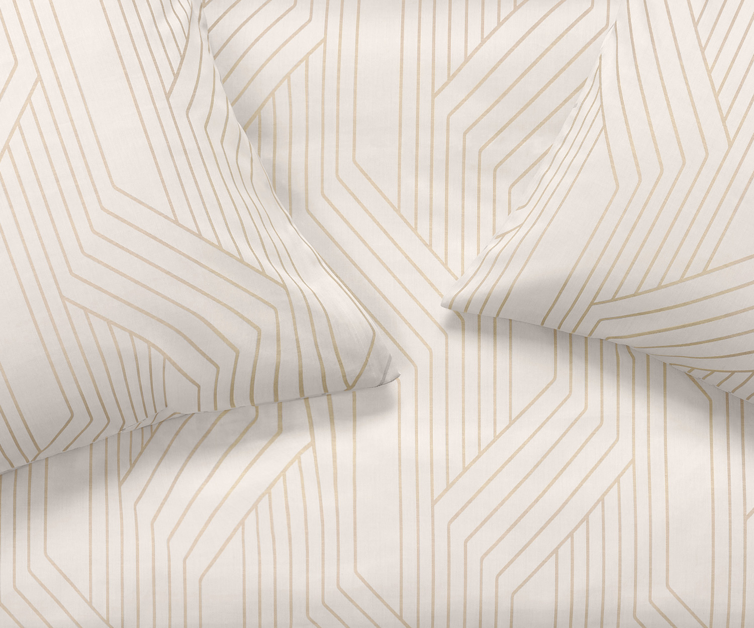 Schlossberg ENNIO col. beige – elegante Jacquard-Bettwäsche aus Baumwolle