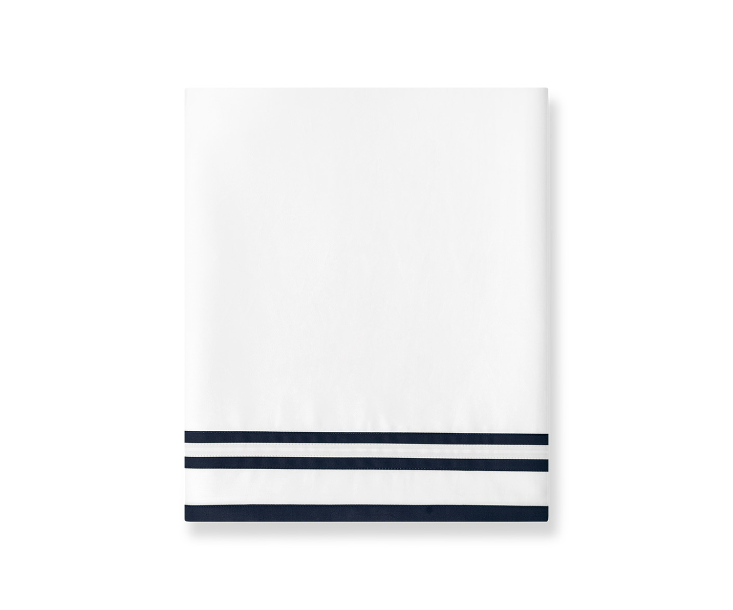 Amalia-Bettwaesche-Sonata-midnight-Sheet Amalia SONATA Bettwäsche col. weiss / midnight