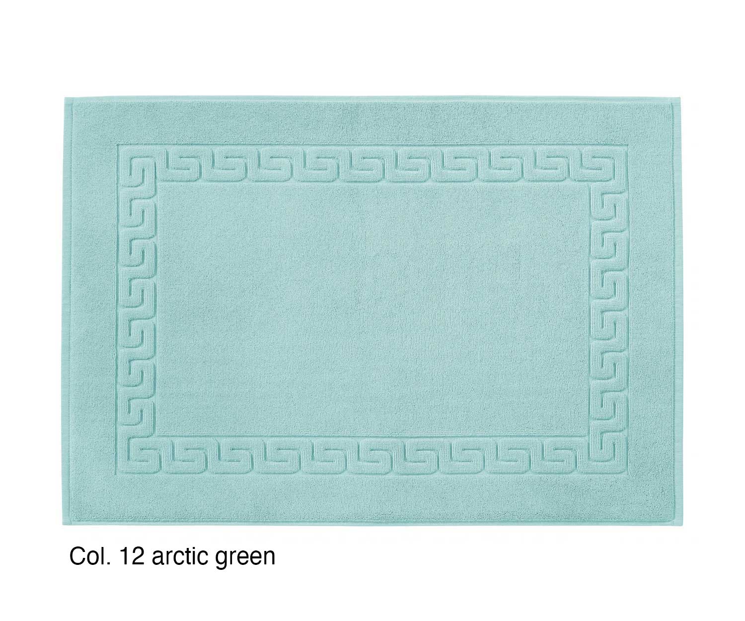 Weseta DREAMFLOR Duschvorleger col. 12 arctic green