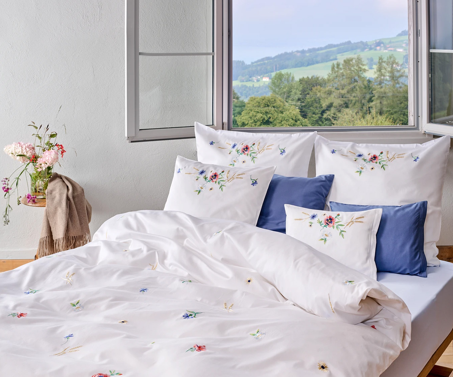 Fischbacher Bettwäsche SUMMERFIELD LUXURY NIGHTS Satin