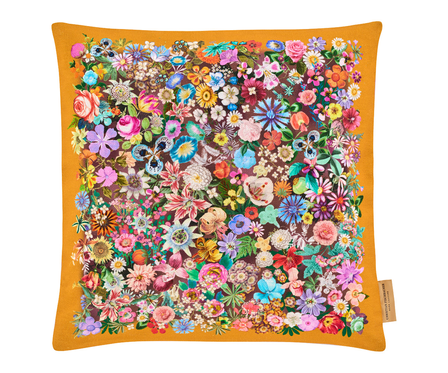 Fischbacher LENA Zierkissen – Zeitlose Eleganz im Mille-Fleurs-Design