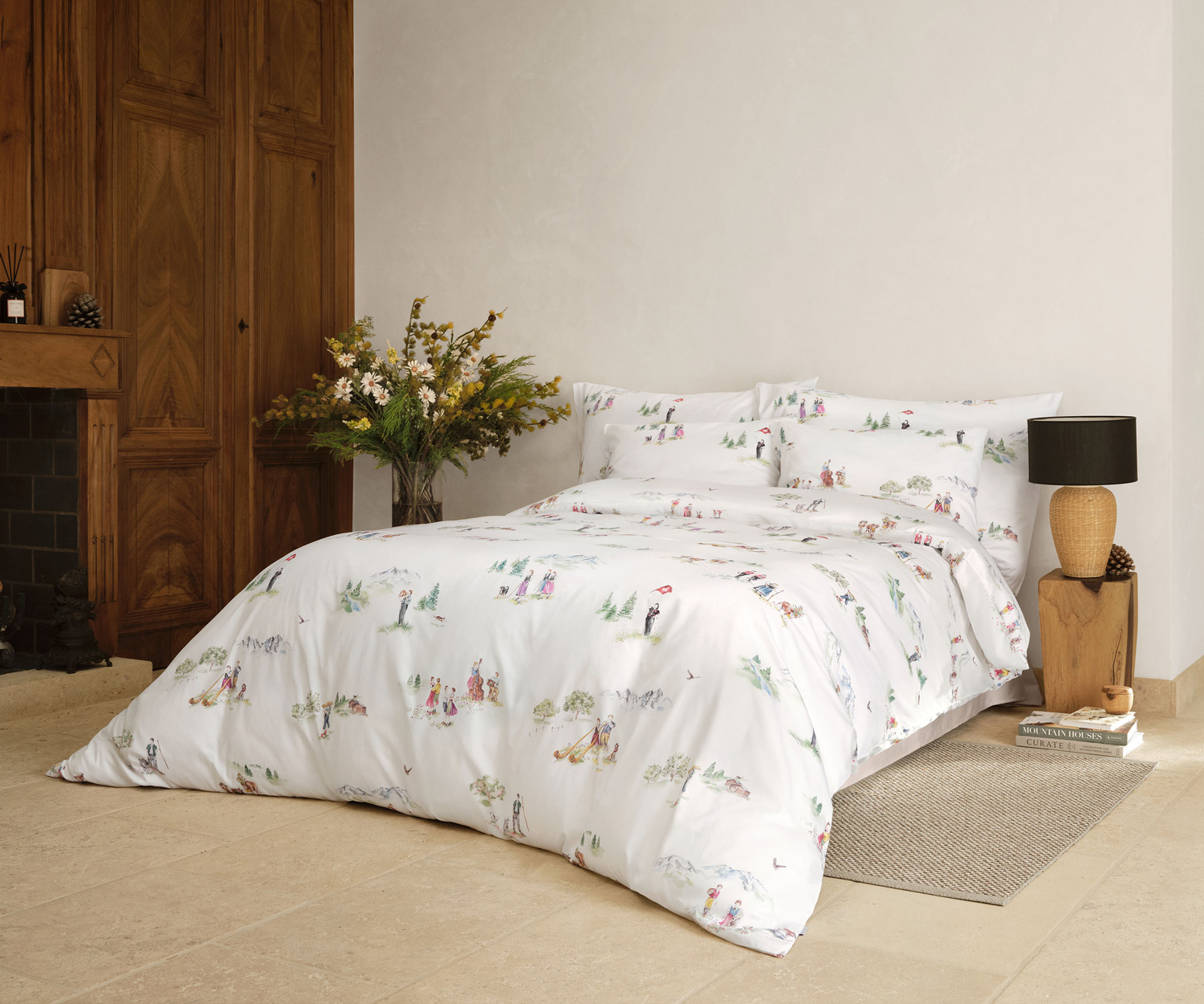 Schlossberg-Bettwaesche-ALMA-blanc Schlossberg Bettwäsche ALMA Satin