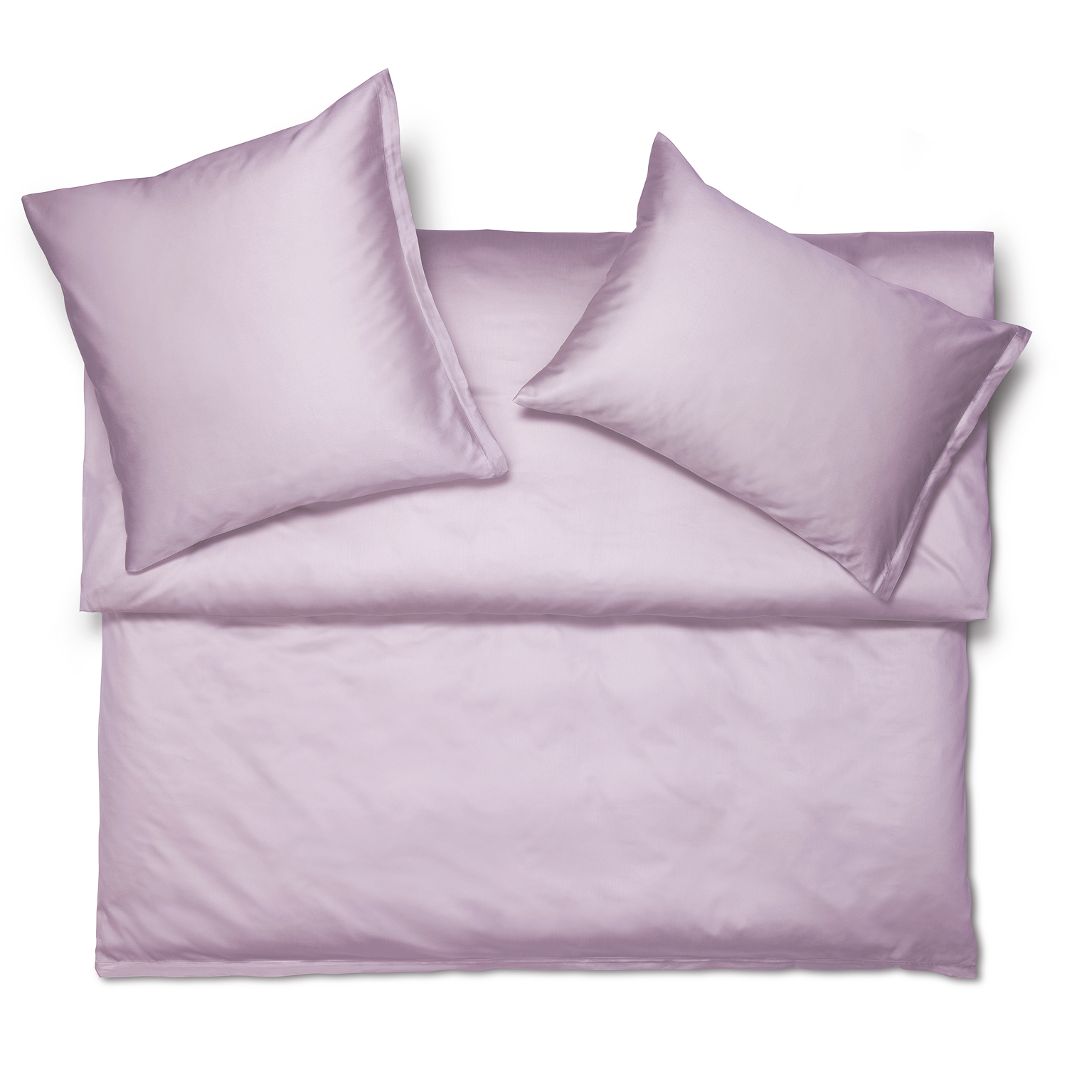 Schlossberg SATIN UNI Bettwäsche - col. mauve