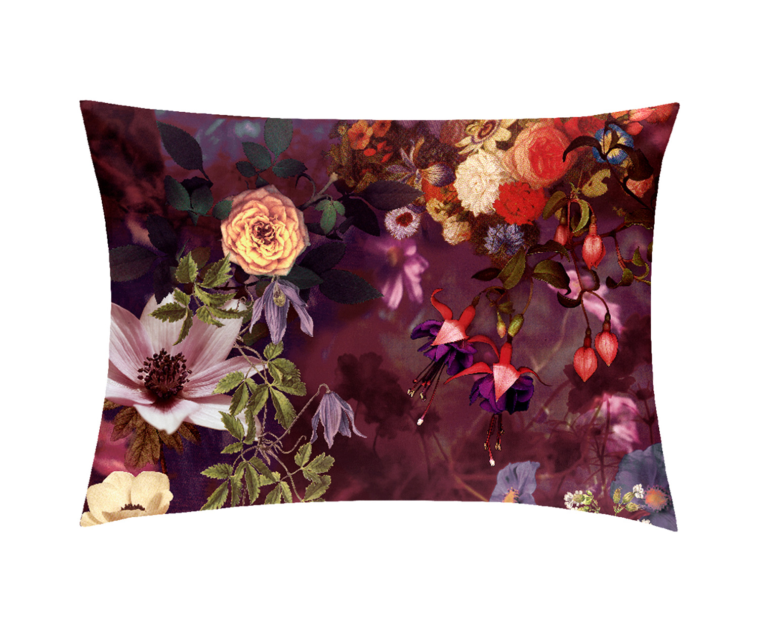 Fischbacher Bettwäsche SATIN EUPHORIC – Florale Opulenz für luxuriöse Schlafräume