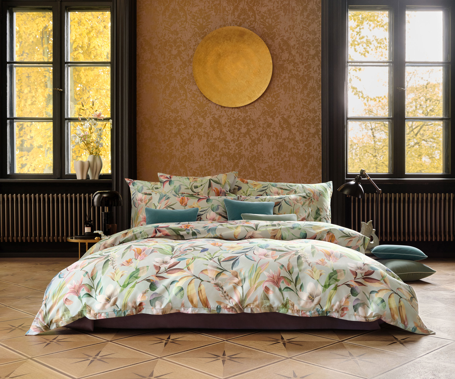 Schlossberg Bettwäsche ADELE vert Satin