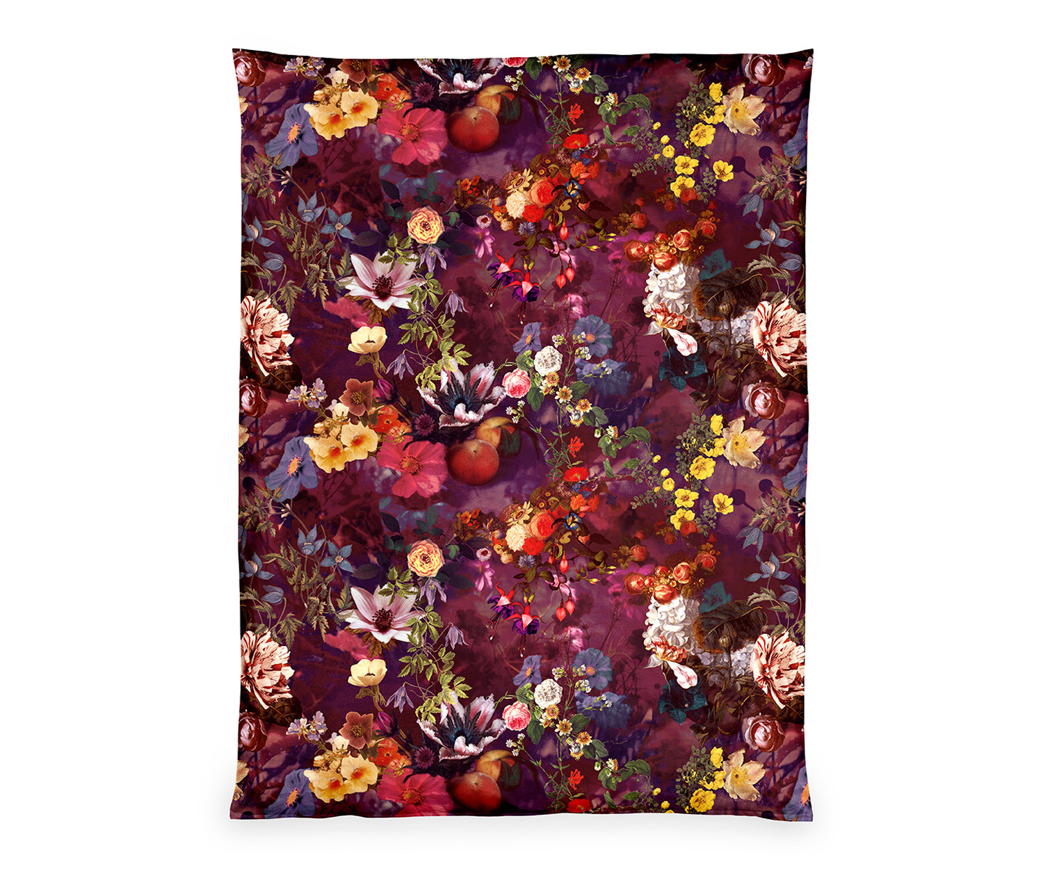 Fischbacher Bettwäsche SATIN EUPHORIC – Florale Opulenz für luxuriöse Schlafräume