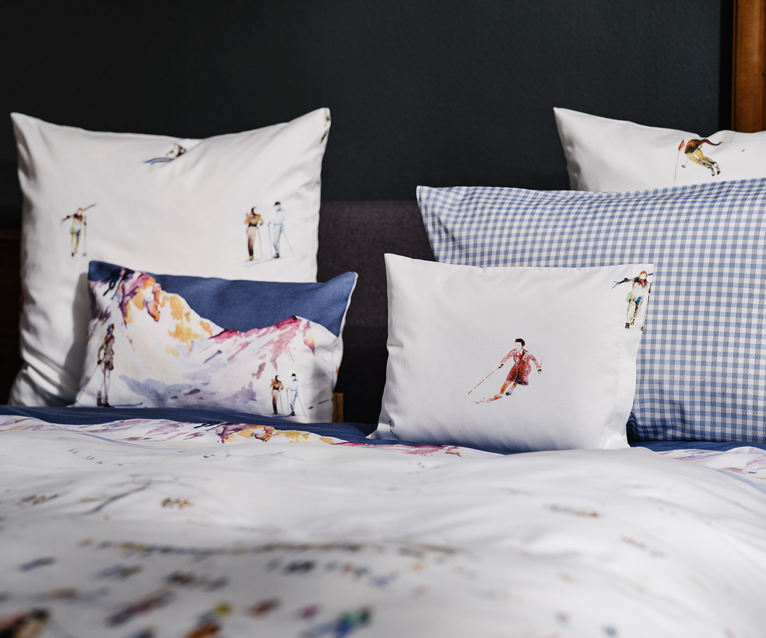 Fischbacher Bettwäsche SKI & ENGADINA – Exklusive Luxusbettwäsche mit alpinem Charme