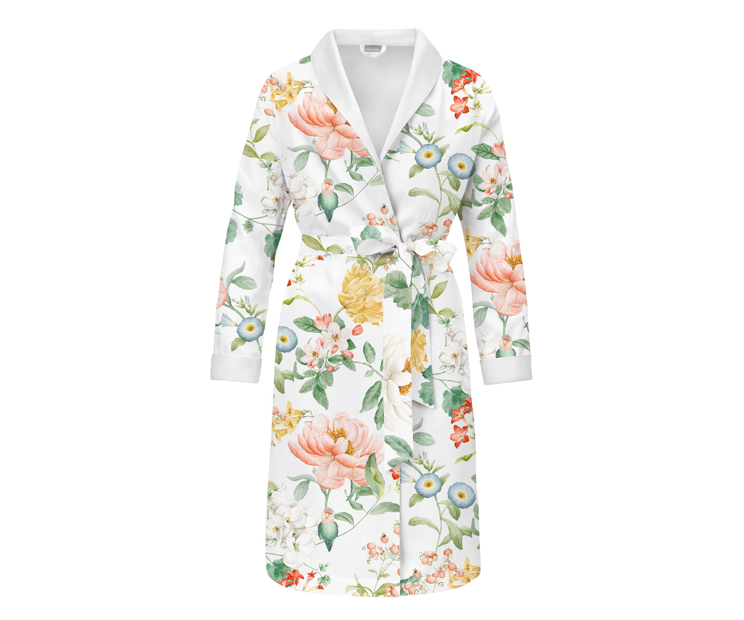 Schlossberg ARTEMIS blanc Morgenmantel Satin